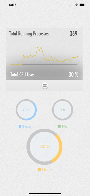 ‎SYSTEM UTIL Dashboard Screenshot