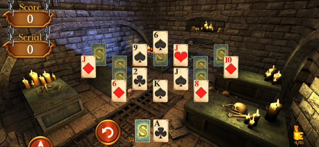 ‎Solitaire Dungeon Escape Screenshot