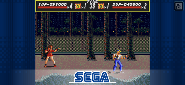 ‎Streets of Rage Classic Screenshot