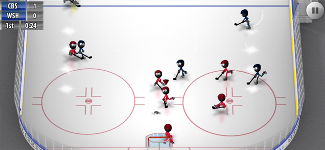 ‎Stickman Ice Hockey Screenshot