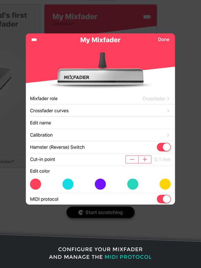 ‎Mixfader dj app Screenshot