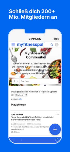‎MyFitnessPal: Kalorien Tracker Screenshot