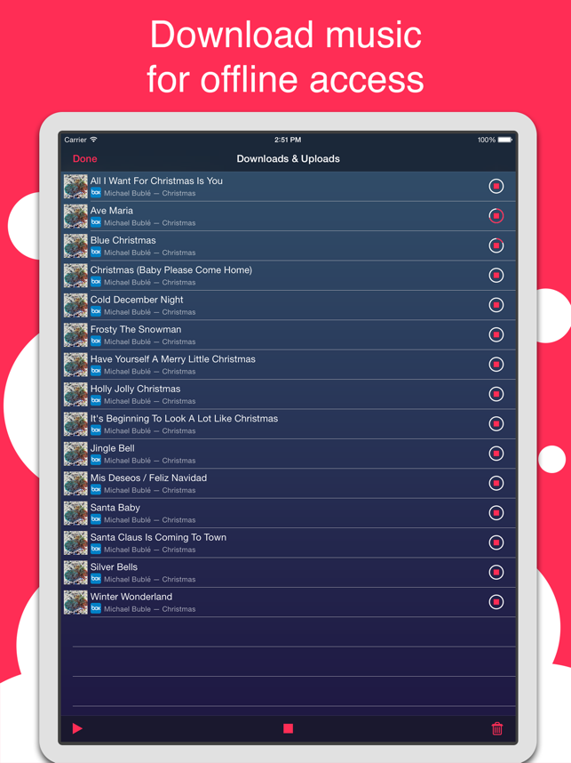 ‎Stream Music Player Screenshot