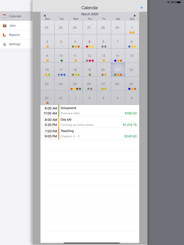 ‎Salarybook - Time Tracker Screenshot