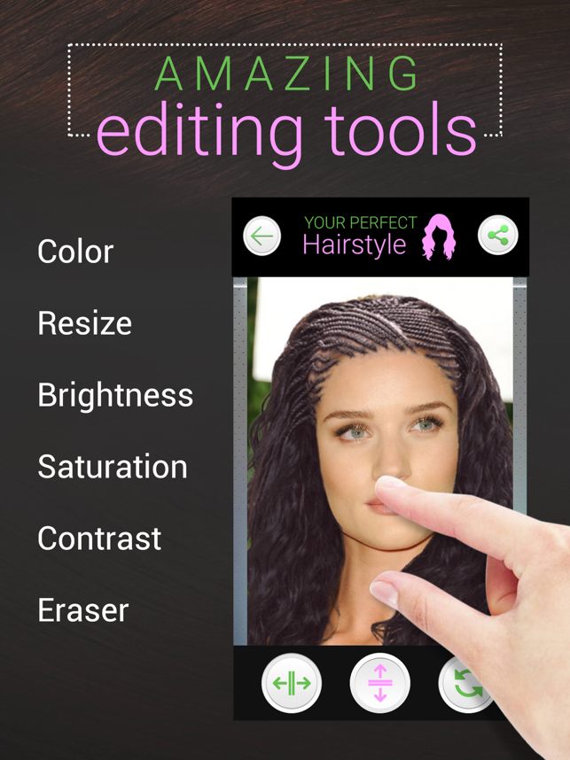 ‎Perfect Hairstyle:Hair Cut PRO Screenshot