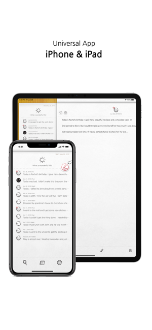 ‎My Wonderful Days Journal Screenshot