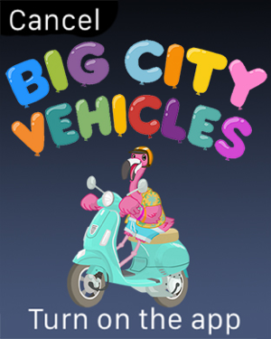 ‎Big City Vehicles for Kids Screenshot