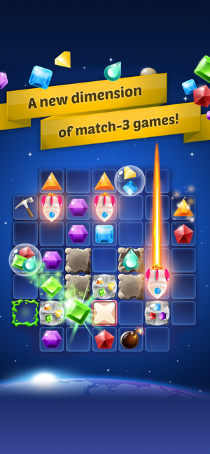 ‎Jewel Galaxy: Gem Match Puzzle Screenshot