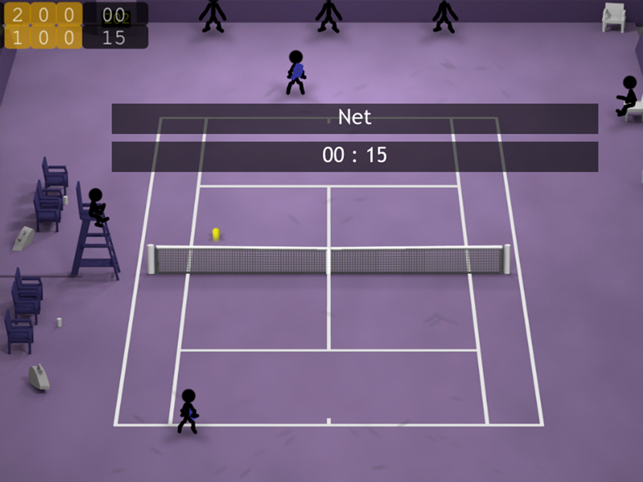 ‎Stickman Tennis Screenshot