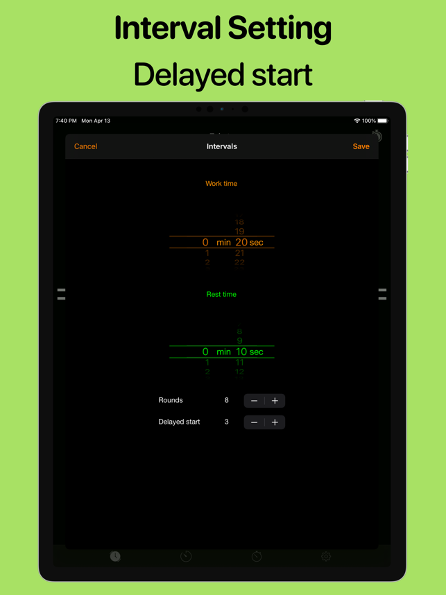 ‎Workout Timer - HIIT Tabata Screenshot