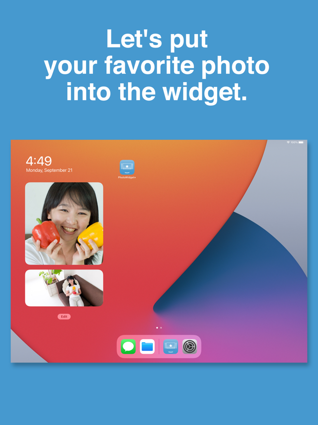 ‎PhotoWidget+ Screenshot