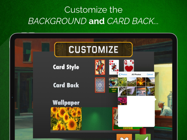 Full Deck Pro Solitaire Screenshot