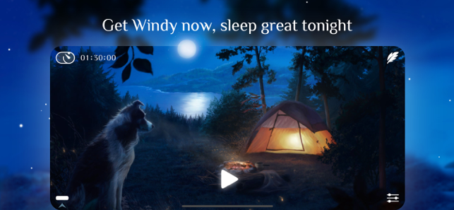 ‎Windy White Noise Sleep Sounds Screenshot