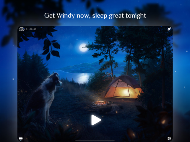 ‎Windy White Noise Sleep Sounds Screenshot