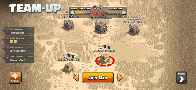 ‎Clash of Clans Capture d'écran