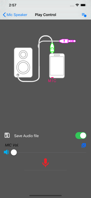 ‎Mic Lautsprecher Screenshot