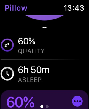 ‎Pillow: Sleep Tracker Screenshot