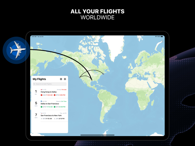 ‎Flighty – Live Flight Tracker Screenshot