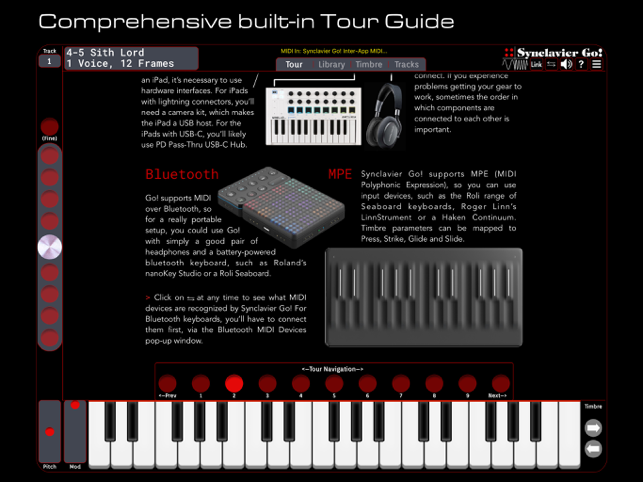 ‎Synclavier Go! App and Plugin Screenshot