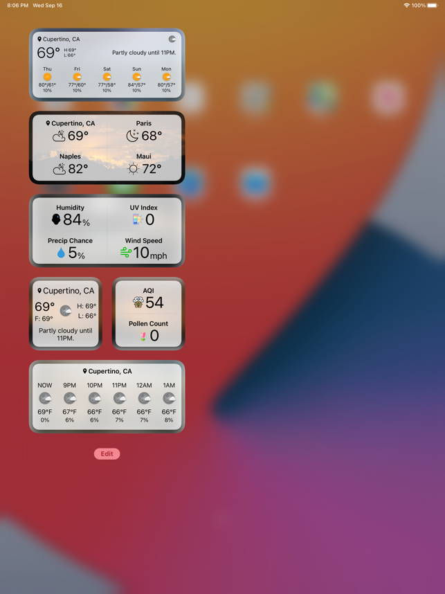 ‎Forecast Bar - Weather + Radar Screenshot