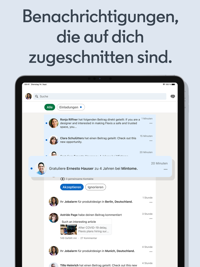 ‎LinkedIn: Business-Netzwerk Screenshot