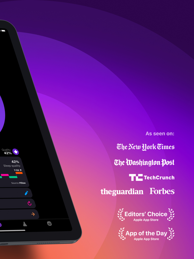 ‎Pillow: Sleep Tracker Screenshot