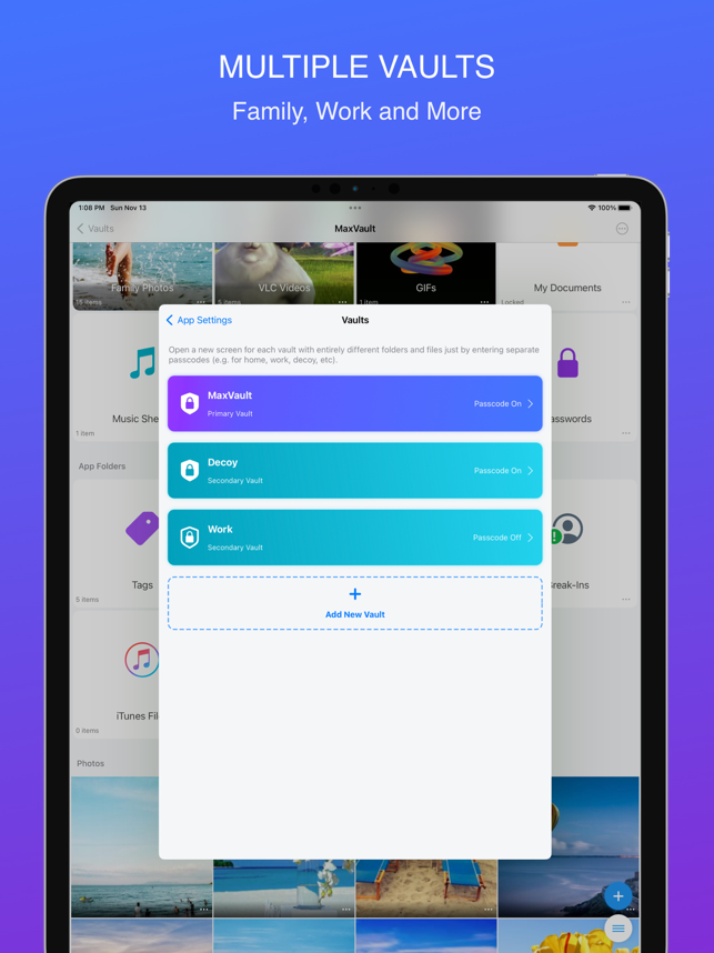 ‎MaxVault - Photo & Video Vault Screenshot