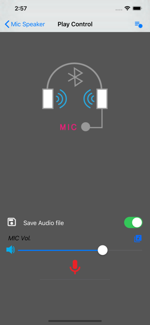 ‎Mic Lautsprecher Screenshot