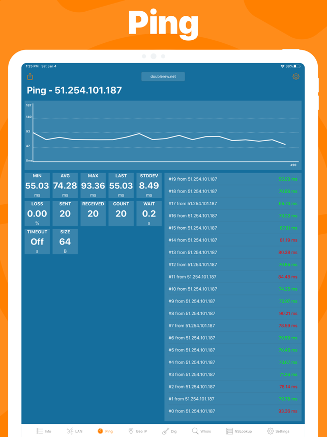 ‎Network Utility Pro Screenshot