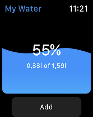 ‎My Water: Daily Drink Tracker Screenshot