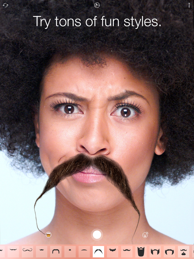 ‎Stacheify - Mustache face app Screenshot