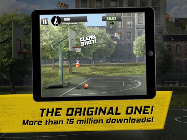 ‎iBasket Pro- Street Basketball Screenshot