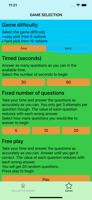 60app02store 上的"collective nouns"