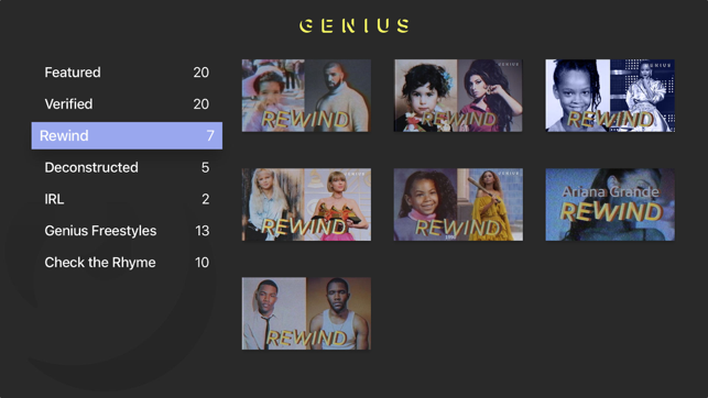 ‎Genius: Song Lyrics Finder Screenshot