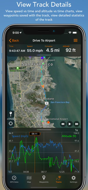 ‎GPS Tracks Screenshot