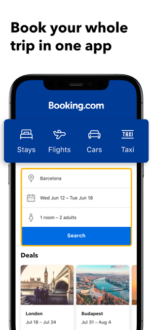 ‎Booking.com: Hotels & Travel תמונות מסך