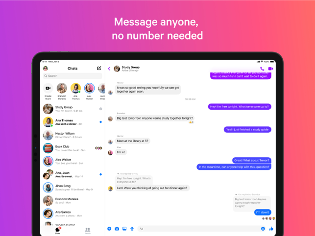 ‎Messenger Capture d'écran