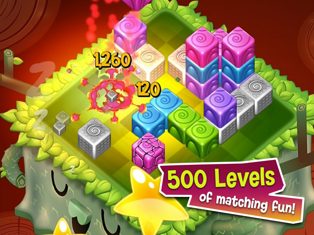 ‎Cubis Creatures: Match 3 Games Screenshot