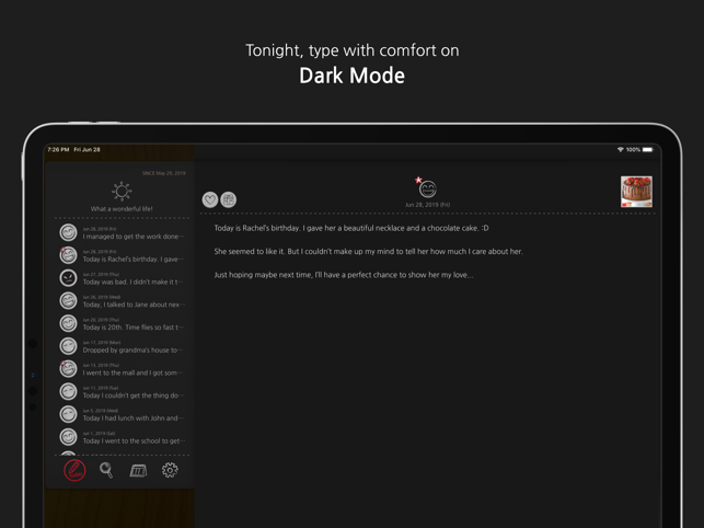 ‎My Wonderful Days Journal Screenshot