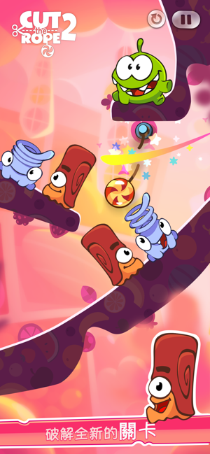 ‎Cut the Rope 2: Om Nom's Quest Screenshot