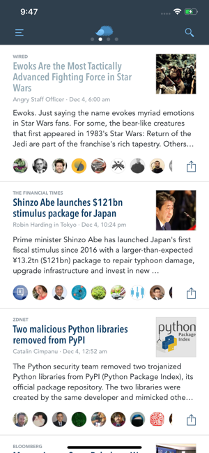 ?Nuzzel: News for Professionals Screenshot