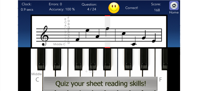 ‎Piano Tutor App Screenshot