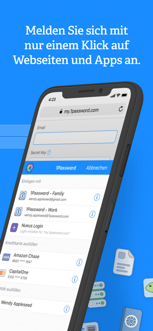 ‎1Password - Passwort Manager Screenshot