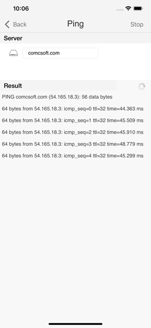 ‎iNetTools - Ping,DNS,Port Scan Screenshot