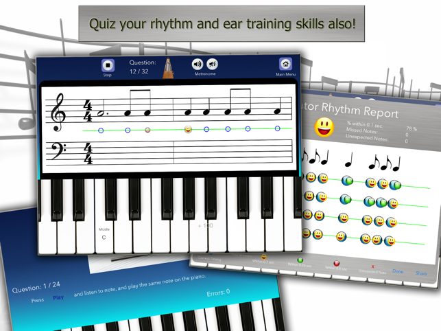 ‎Piano Tutor App Screenshot