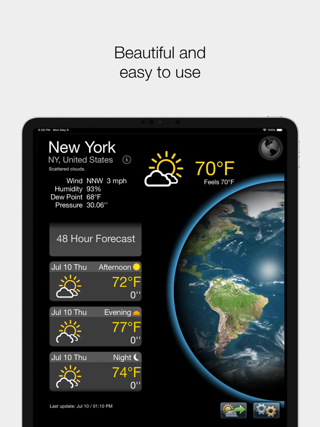 ‎Real Weather Forecast Screenshot