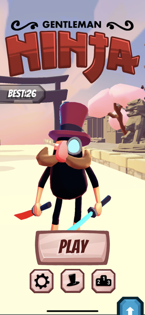 ‎Gentleman Ninja Screenshot