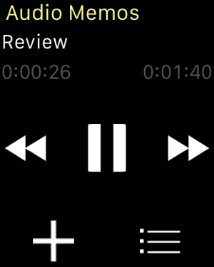 ‎Audio Memos Screenshot