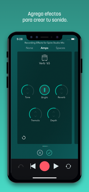 ‎Spire: Music Recorder & Studio Screenshot