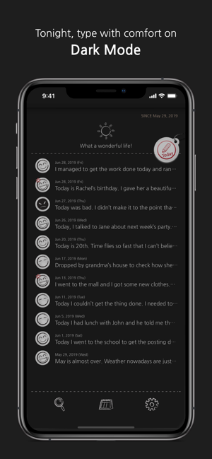 ‎My Wonderful Days Journal Screenshot